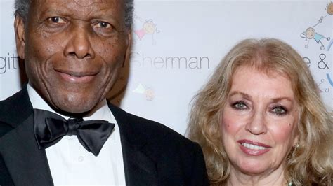 joanna poitier|sidney poitier and first wife.